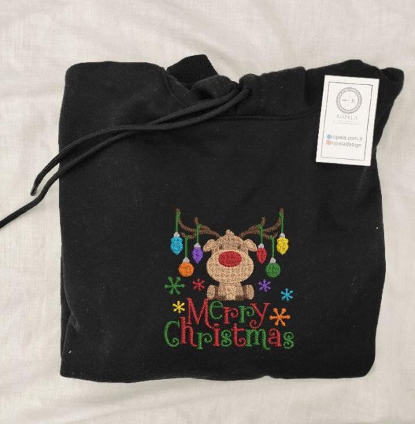 Merry Christmas Nakışlı Sweatshirt/Tshirt